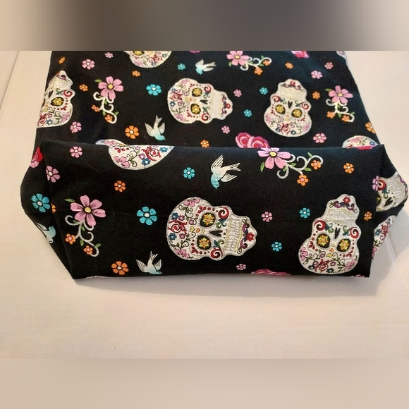 Dia de la Muerte fabric tote bag - Picture 4 of 6